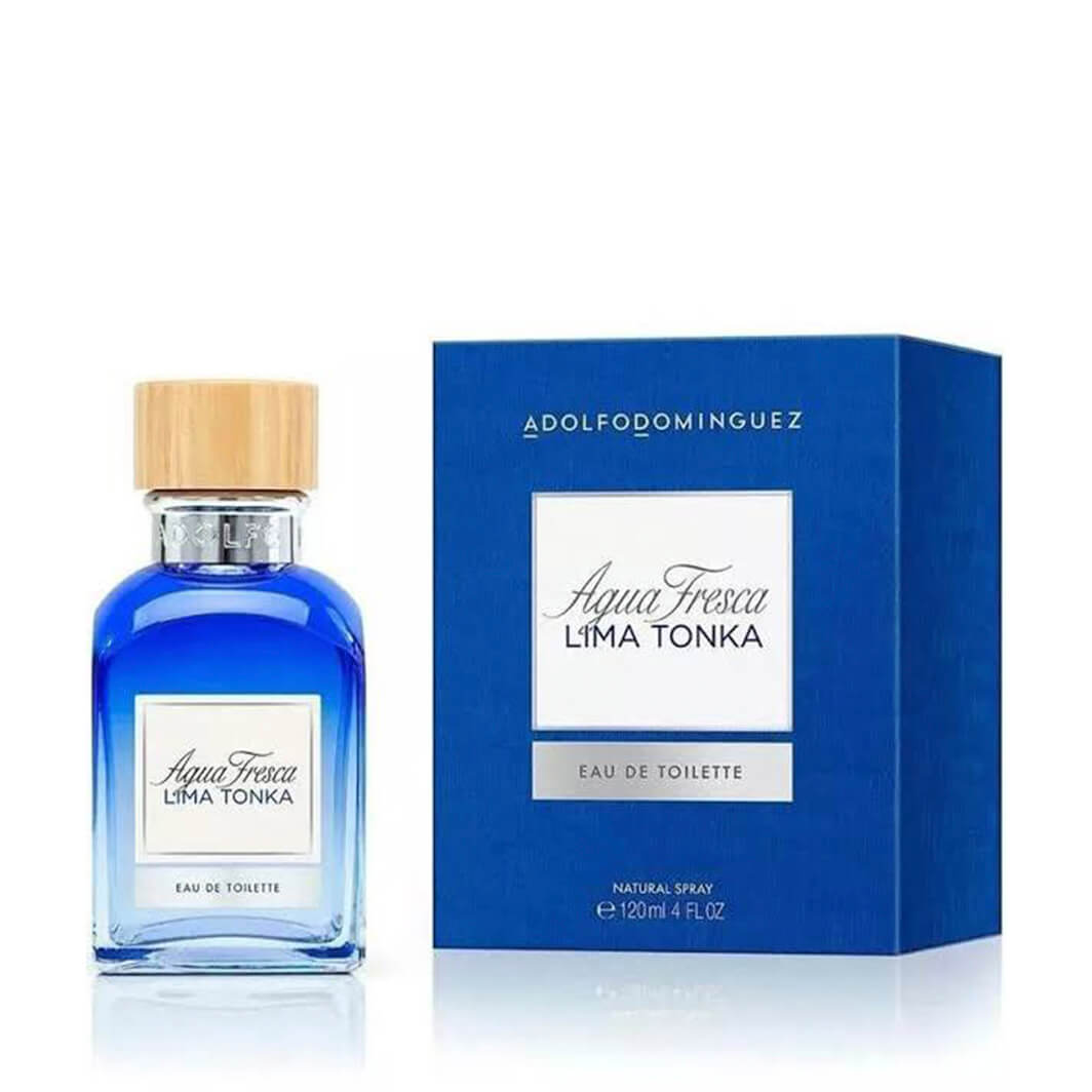 Adolfo Dominguez Agua Fresca Lima Tonka Edt 120 Ml