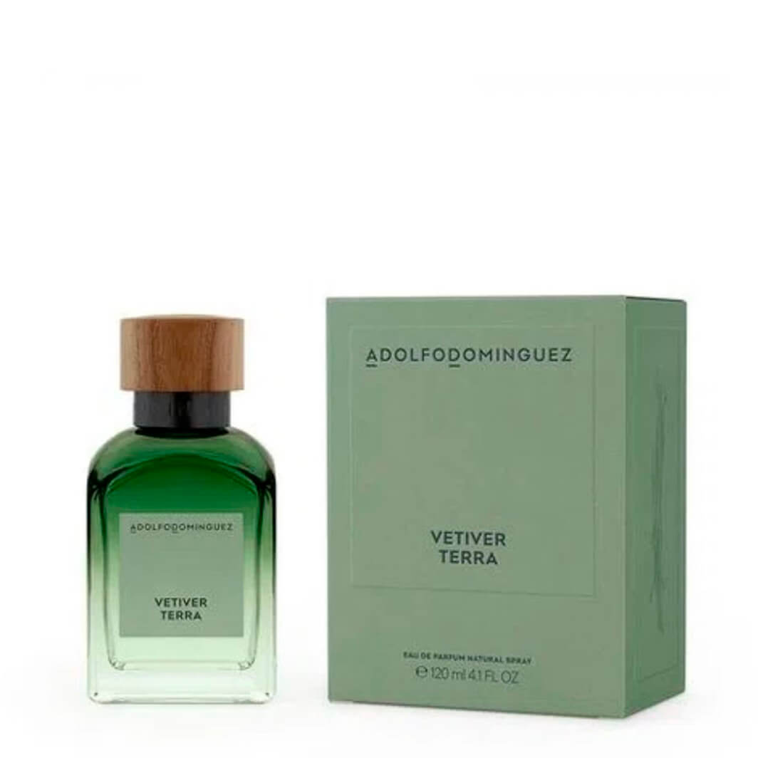 Adolfo Dominguez Agua Fresca Vetiver Terra Edp 120 Ml