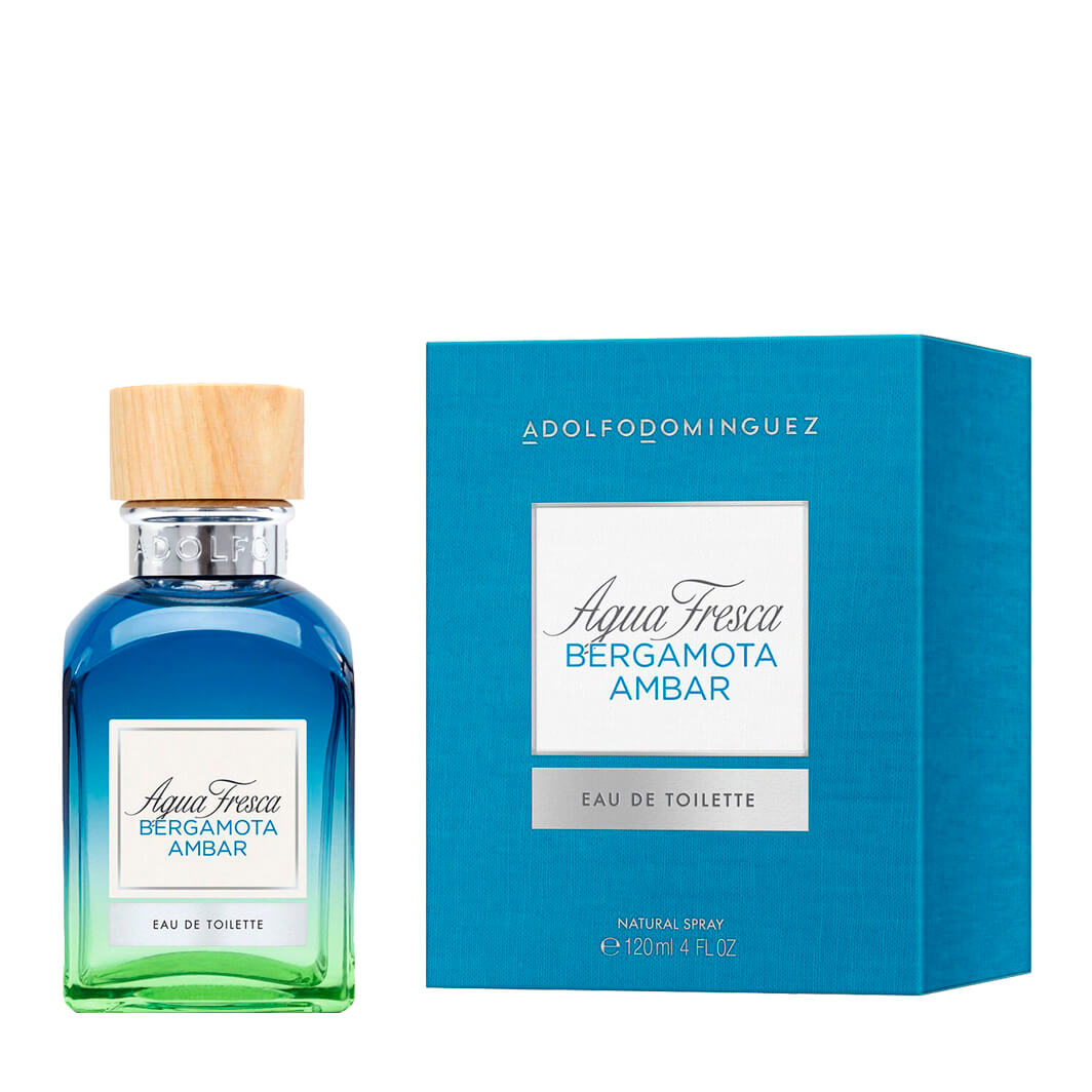 Adolfo Dominguez Agua Fresca Bergamota Ambar Edt 120 Ml