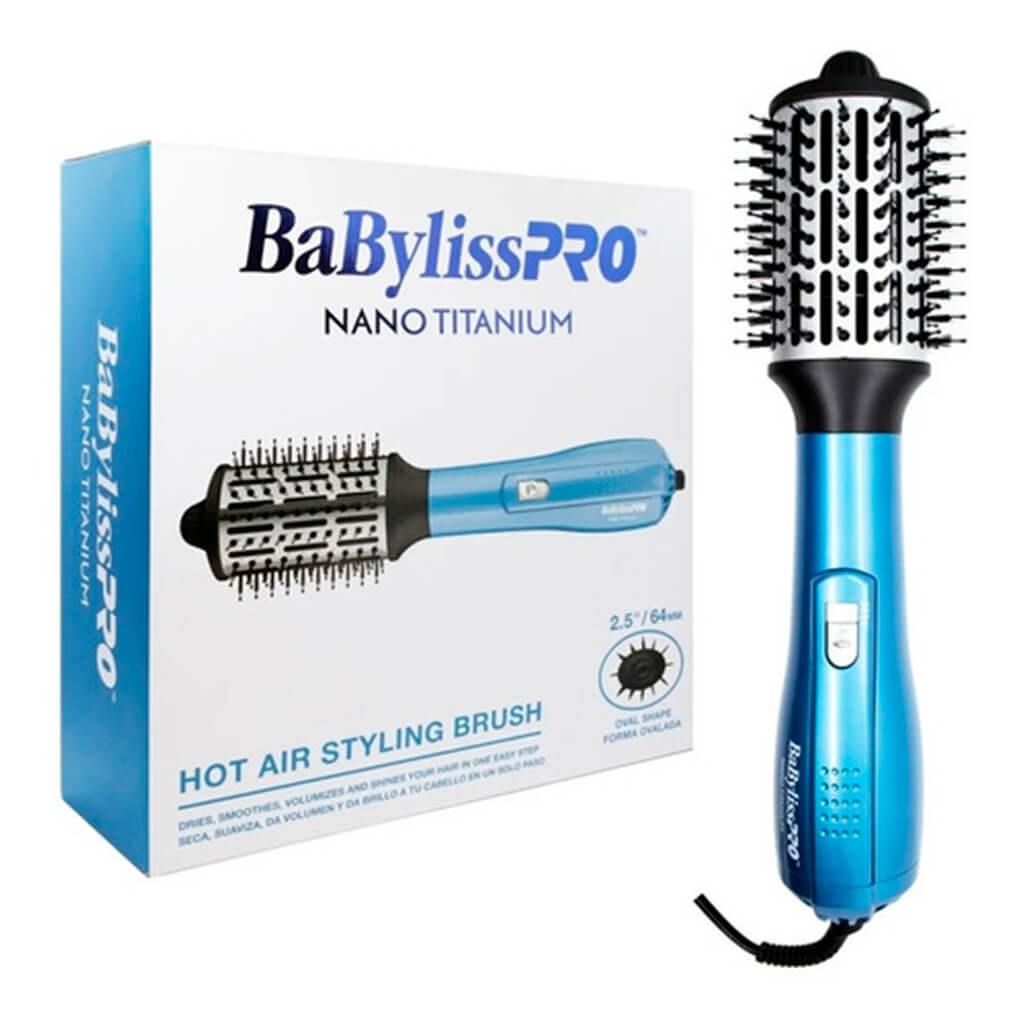 Cepillo Electrico Babyliss Nano Titanium Oval