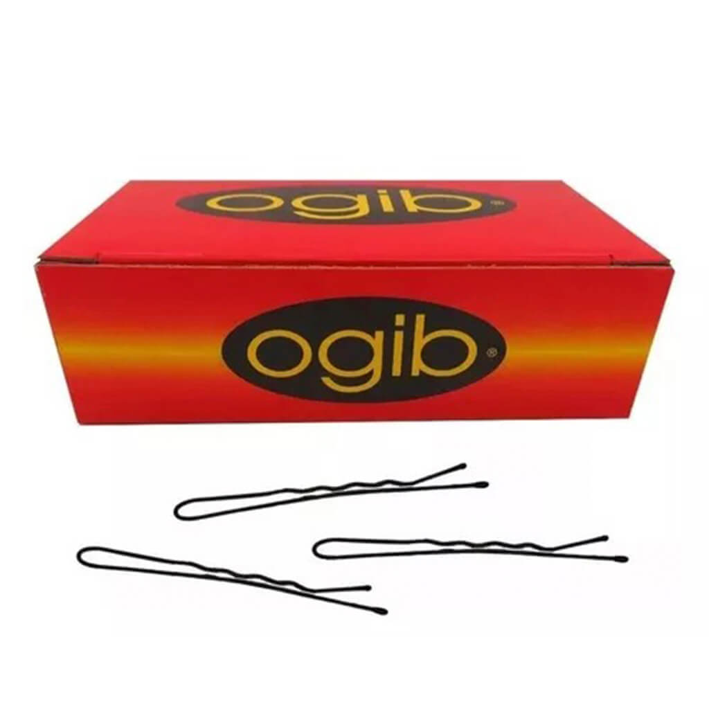 Ogib Clips P/P Caja X 200Grs Negro