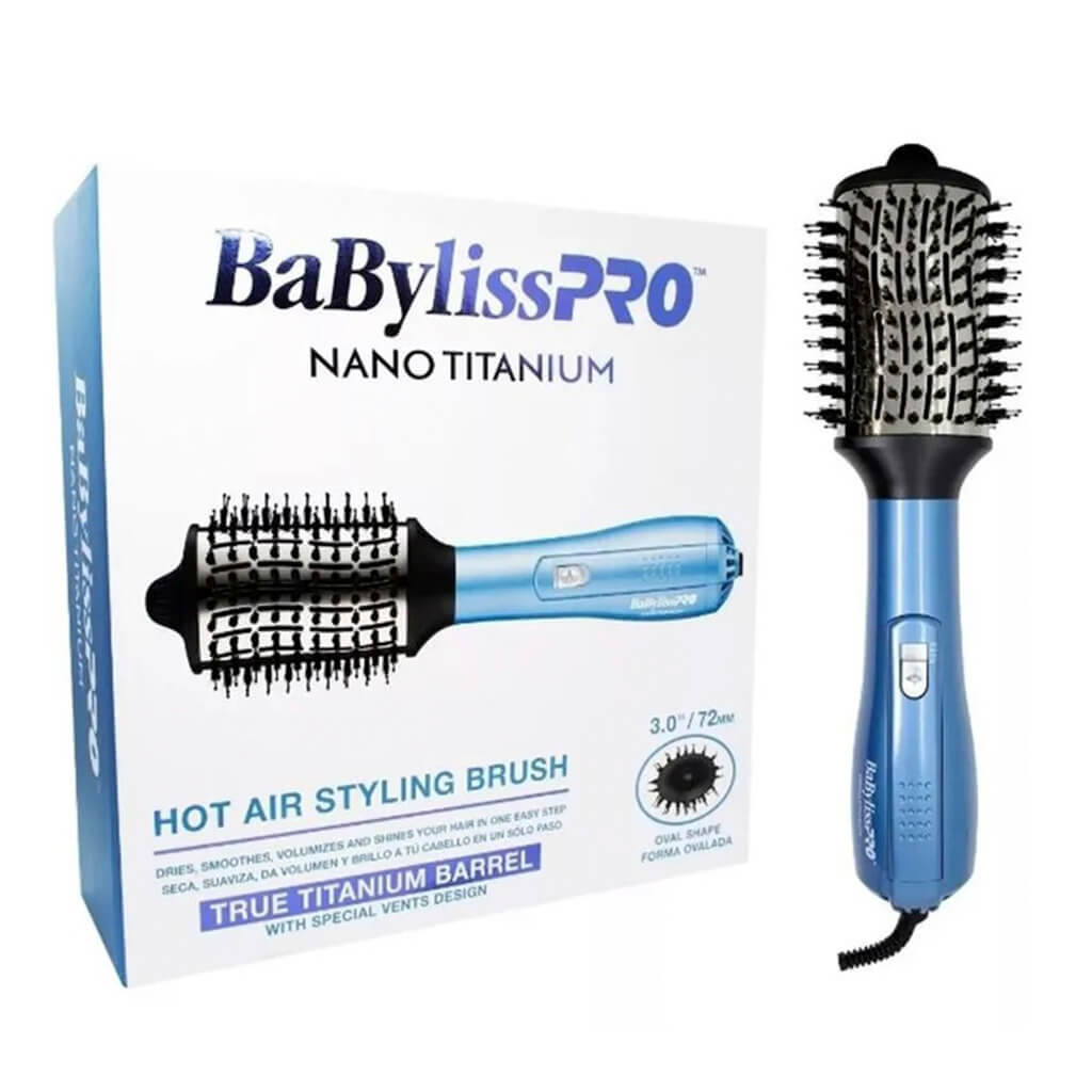 Babyliss Cepillo Electrico Nano Titanium 72 Mm