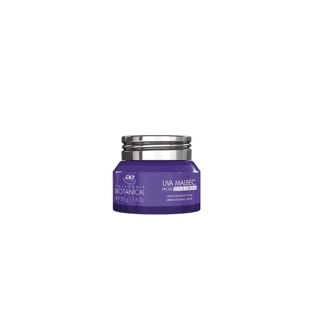 Uva Malbec - Facial Scrub Cream - Crema Exfoliante Facial Renovadora
