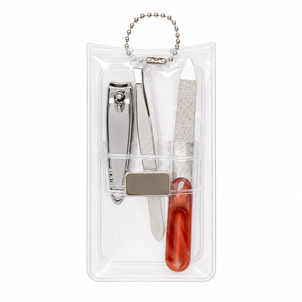 Jessamy Neceser Transparente 3 Piezas