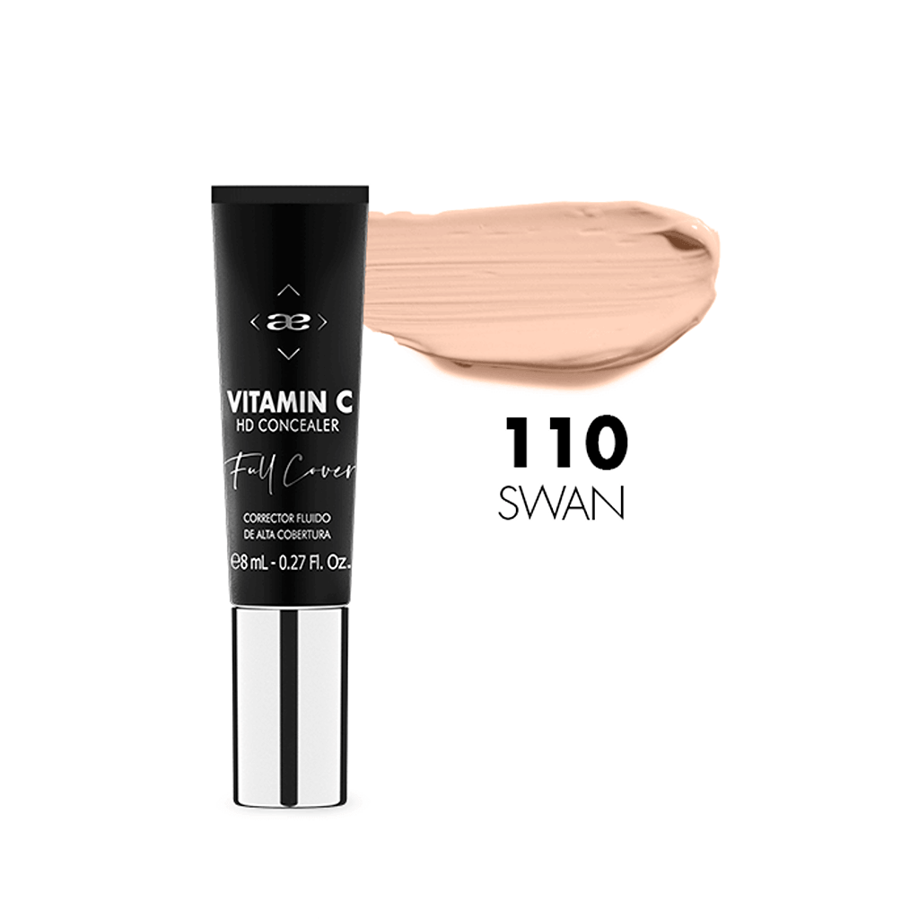 CORRECTOR DE OJERAS VITAMIN C CONCEALER - FULL COVERAGE Tono CC110 Swan
